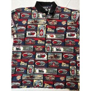 Tabasco Brand Polo Shirt Men's Size Large Hot sauce Golf